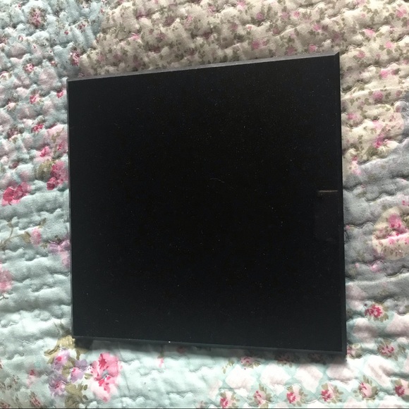 Shimmer Black HEAVY Marble vase holder base Glossy - Picture 5 of 6